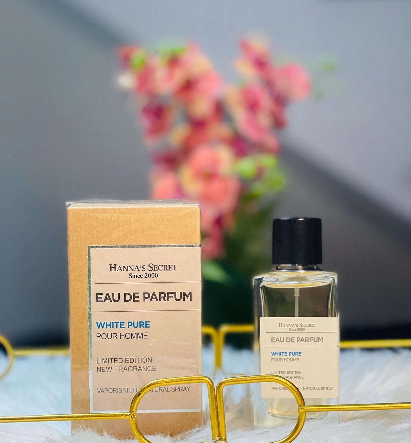 HANNA'S SECRET WHITE PURE EDP POUR HOMME - 50ML