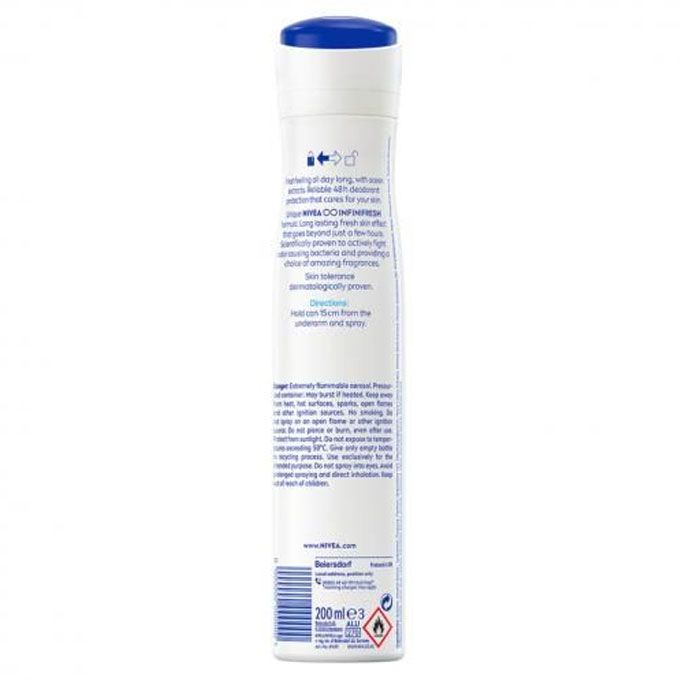 NIVEA FRESH NATURAL ANTIPERSPIRANT DEODORANT SPRAY - 200ML