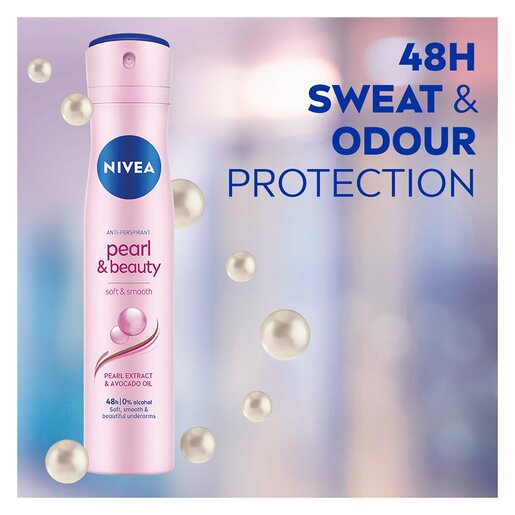 NIVEA PEARL & BEAUTY ANTIPERSPIRANT DEODORANT SPRAY - 200ML