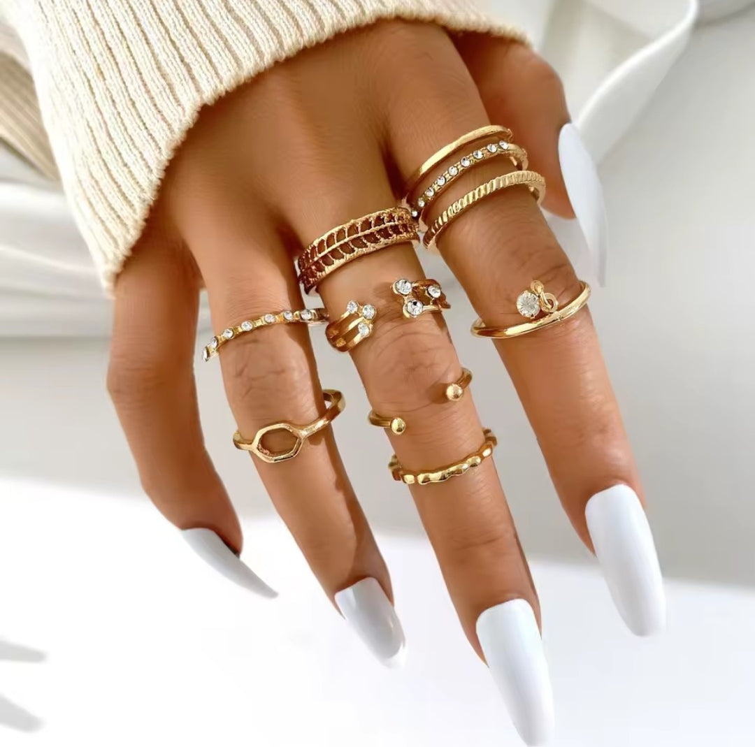 VINTAGE KOREAN RING SET - AR0033