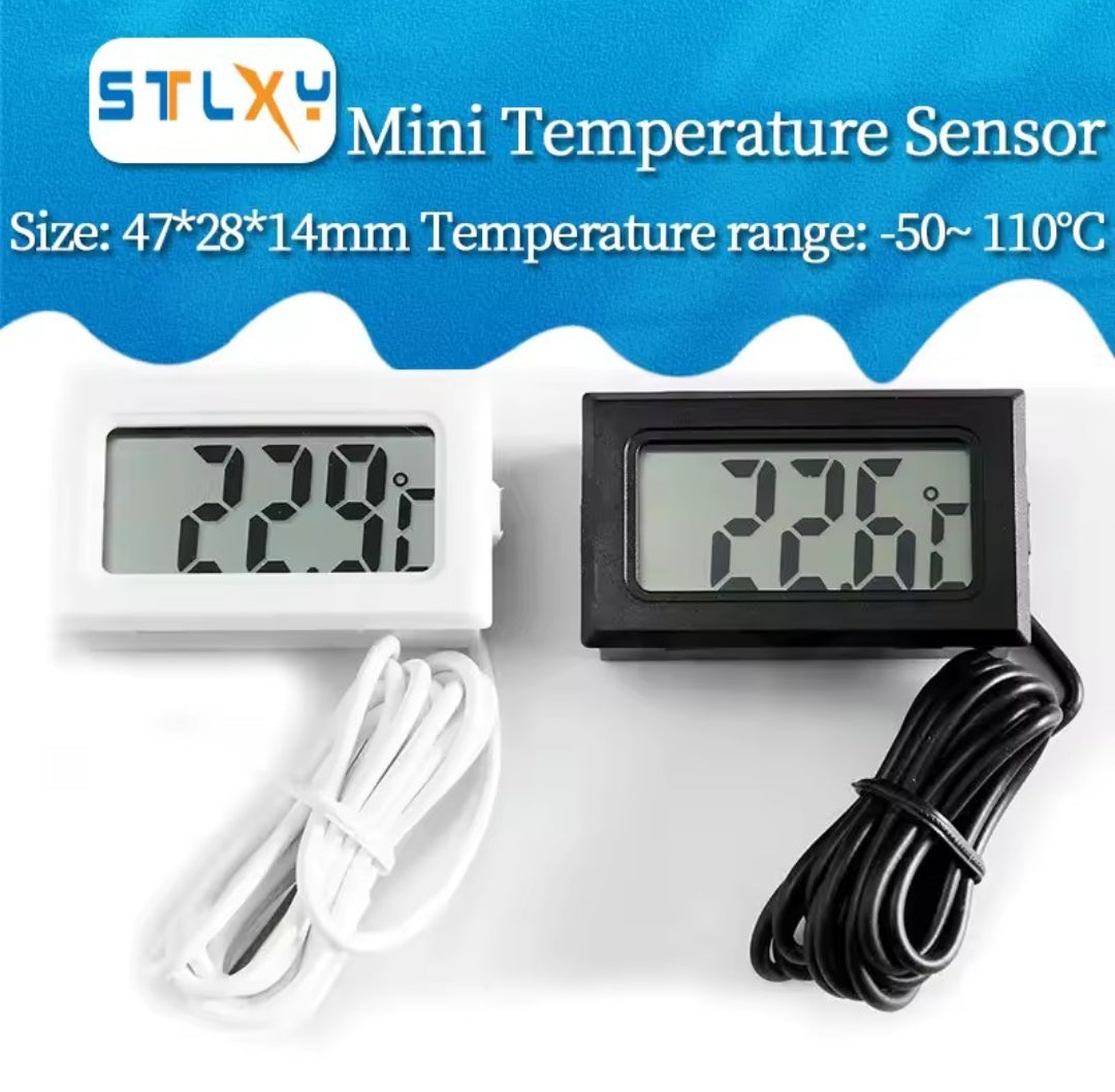 MINI LCD DIGITAL THERMOMETER FOR FRIDGE & FREEZERS (WITH 2M CABLE)