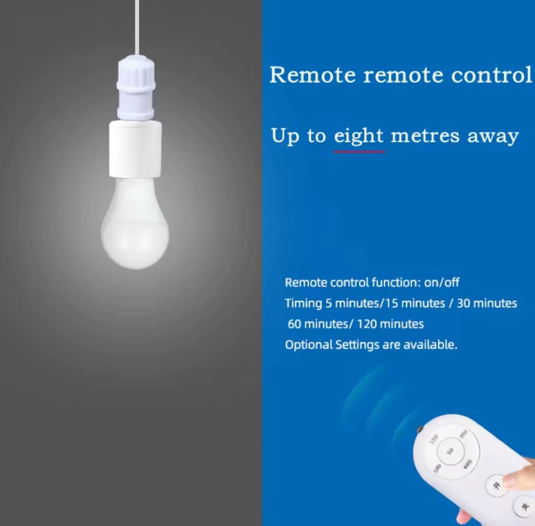 WIRELESS REMOTE CONTROLLED SMART TIMER LAMP HOLDER