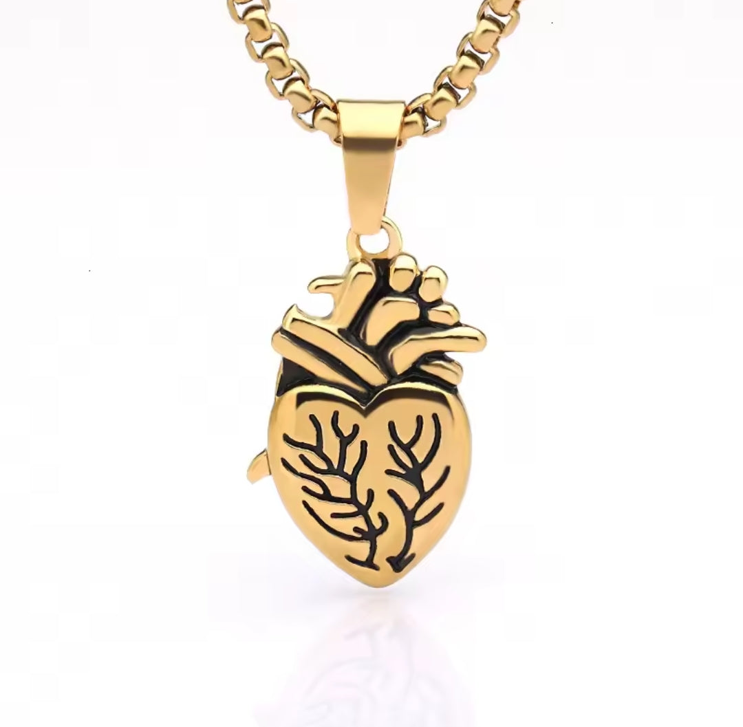 BEAD CHAIN PENDANT NECKLACE FOR COUPLES & SINGLES - UNISEX