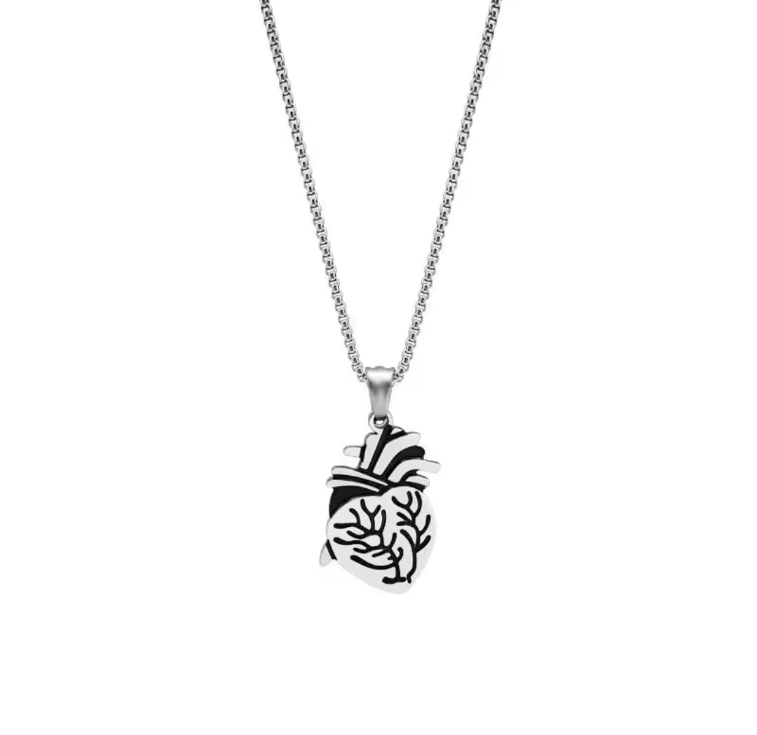 BEAD CHAIN PENDANT NECKLACE FOR COUPLES & SINGLES - UNISEX