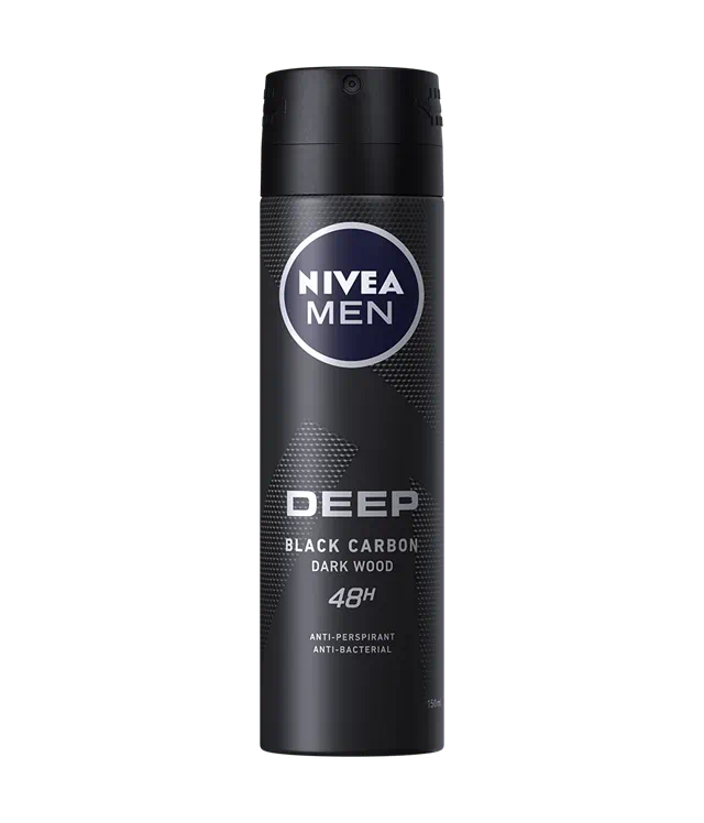 NIVEA MEN DEEP DRY & CLEAN DEODORANT SPRAY - 200ML