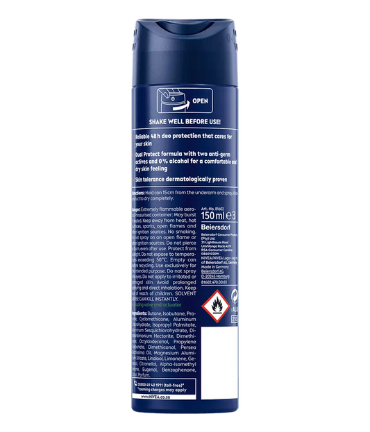 NIVEA MEN DRY IMPACT DEODORANT SPRAY - 200ML