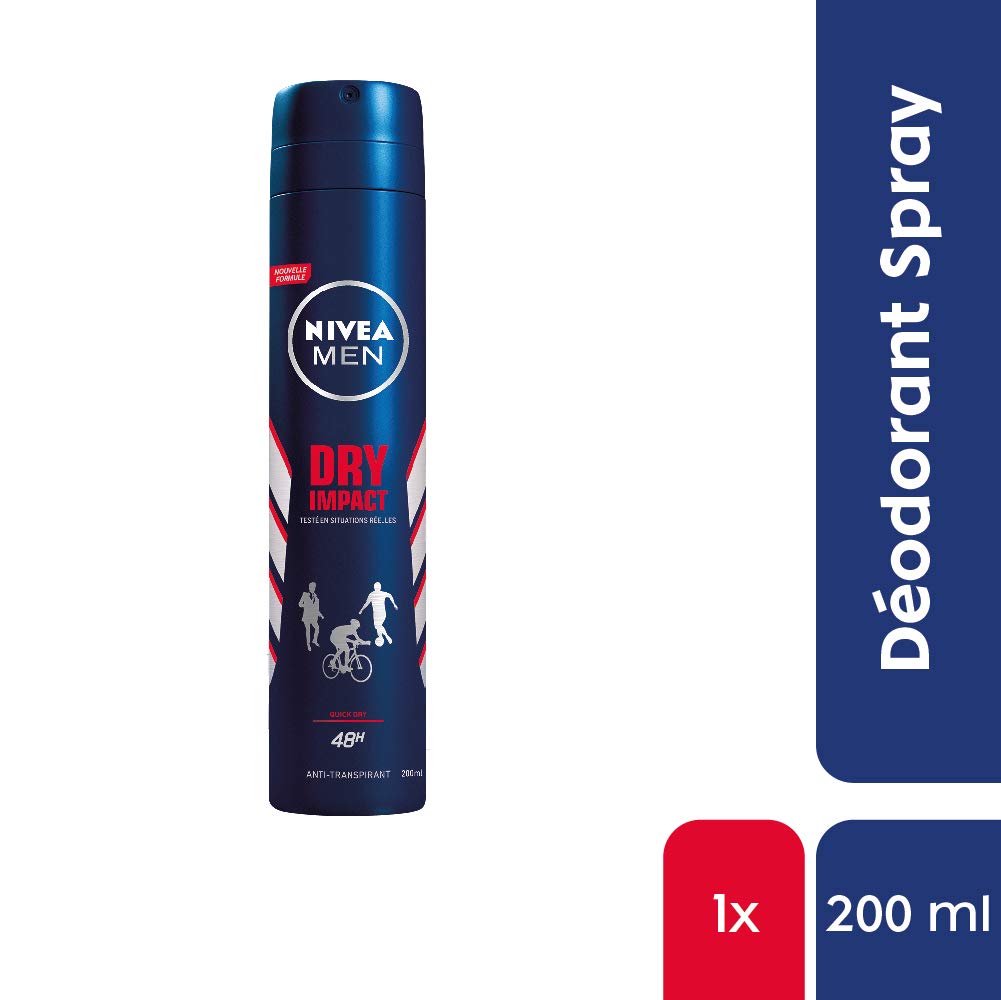 NIVEA MEN DRY IMPACT DEODORANT SPRAY - 200ML