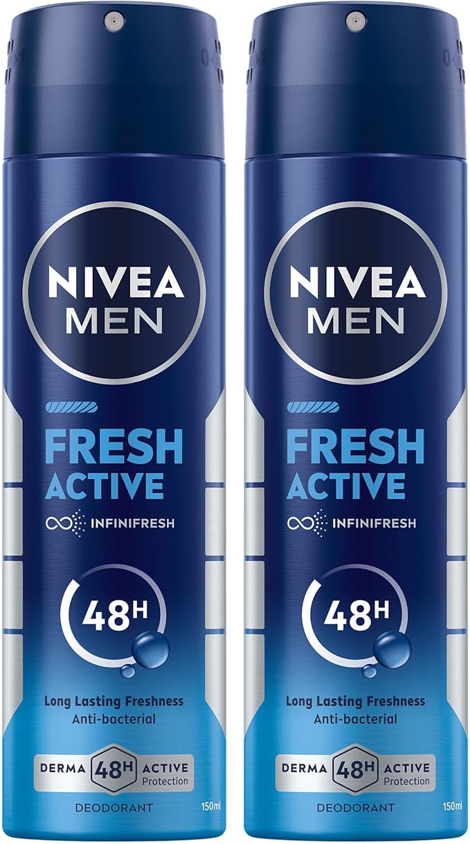 NIVEA MEN FRESH ACTIVE DEODORANT SPRAY - 200ML