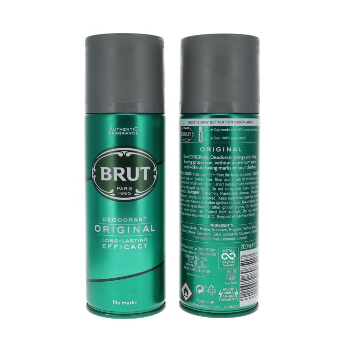 BRUT ORIGINAL DEODORANT SPRAY - 200ML