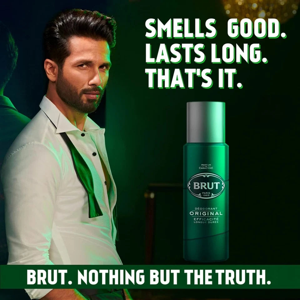 BRUT ORIGINAL DEODORANT SPRAY - 200ML