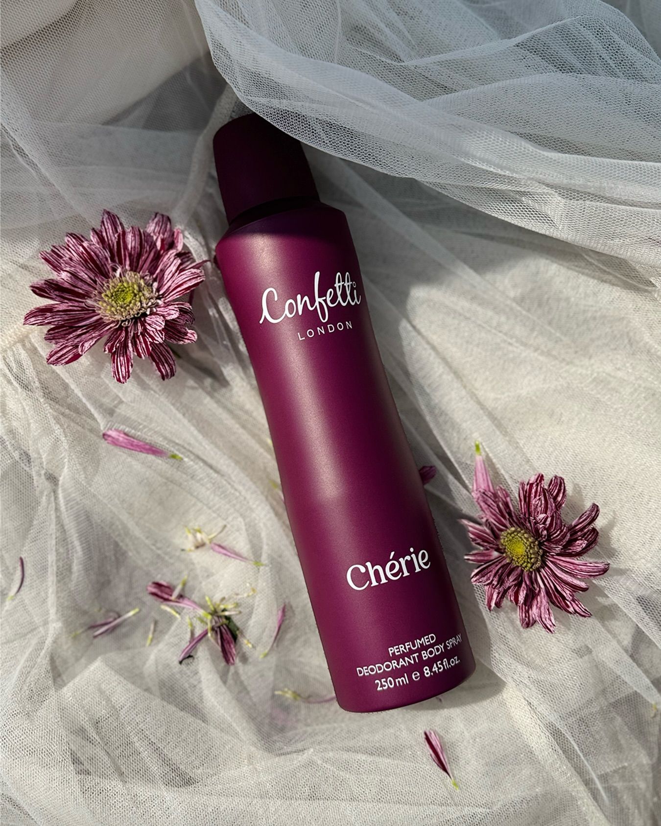 CONFETTI CHÉRIE PERFUMED DEODORANT BODY SPRAY - 250ML