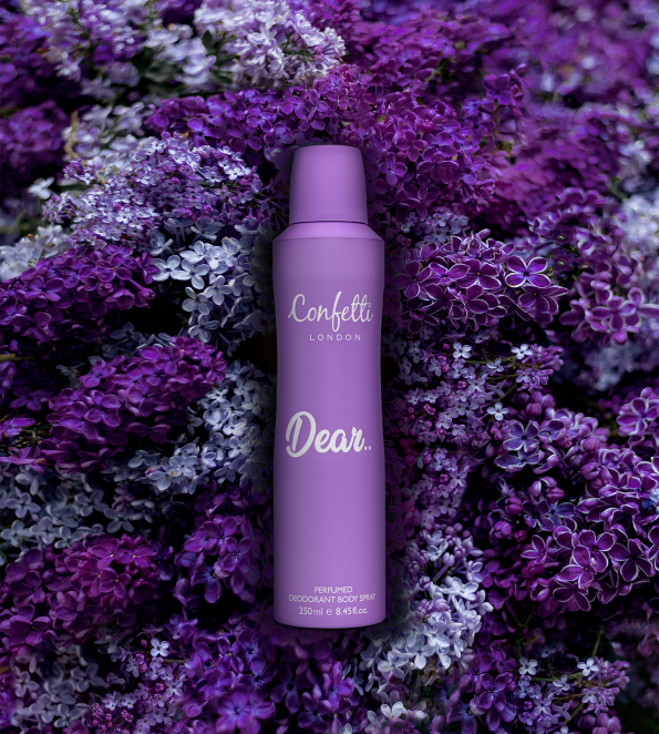 CONFETTI LONDON DEAR DEODORANT BODY SPRAY - 250ML