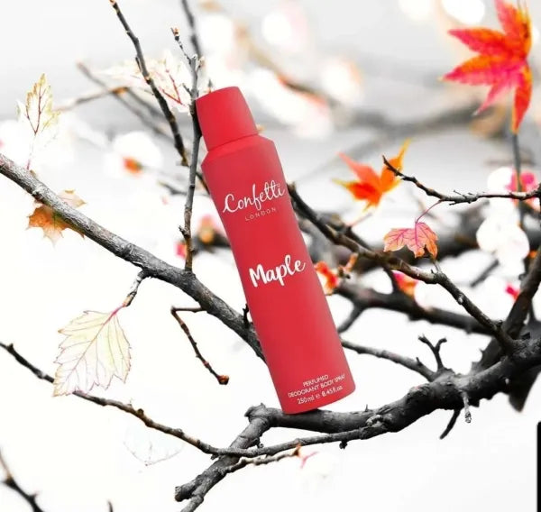 CONFETTI LONDON MAPLE DEODORANT BODY SPRAY - 250ML