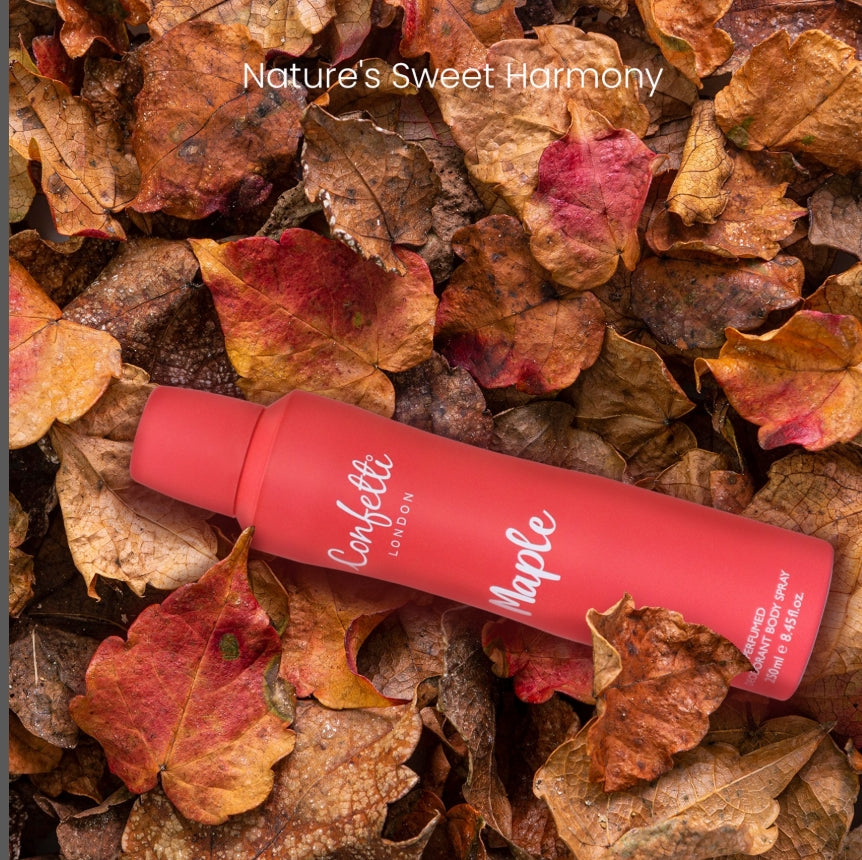 CONFETTI LONDON MAPLE DEODORANT BODY SPRAY - 250ML