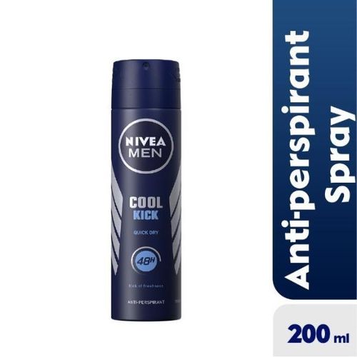 NIVEA MEN COOL KICK ANTIPERSPIRANT DEODORANT SPRAY - 200ML