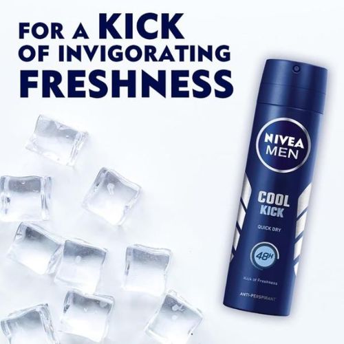 NIVEA MEN COOL KICK ANTIPERSPIRANT DEODORANT SPRAY - 200ML