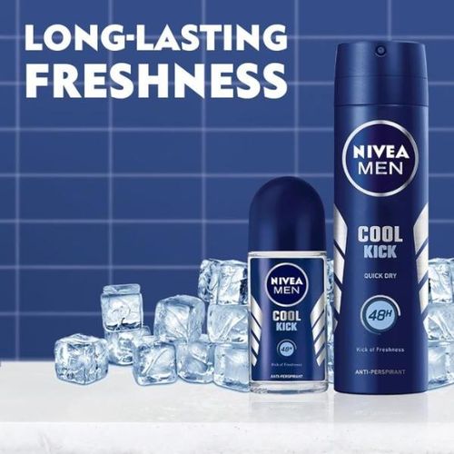NIVEA MEN COOL KICK ANTIPERSPIRANT DEODORANT SPRAY - 200ML