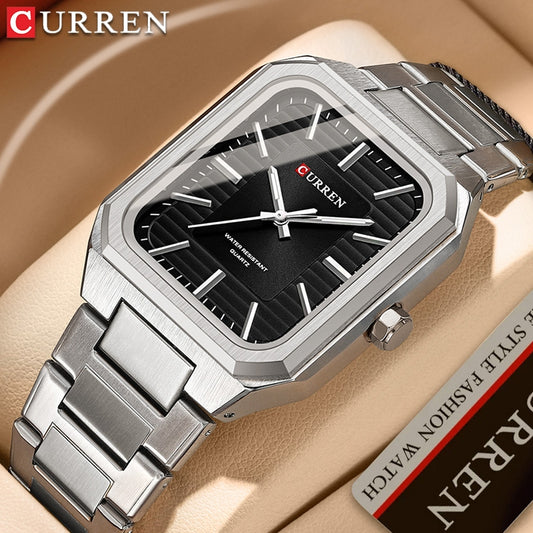 CURREN SQUARE DIAL MEN'S WATCH