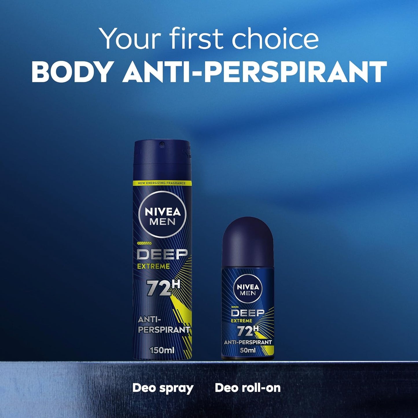 NIVEA MEN DEEP EXTREME MAXXTECH ROLL-ON (50ML)