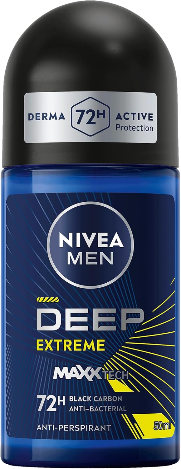 NIVEA MEN DEEP EXTREME MAXXTECH ROLL-ON (50ML)