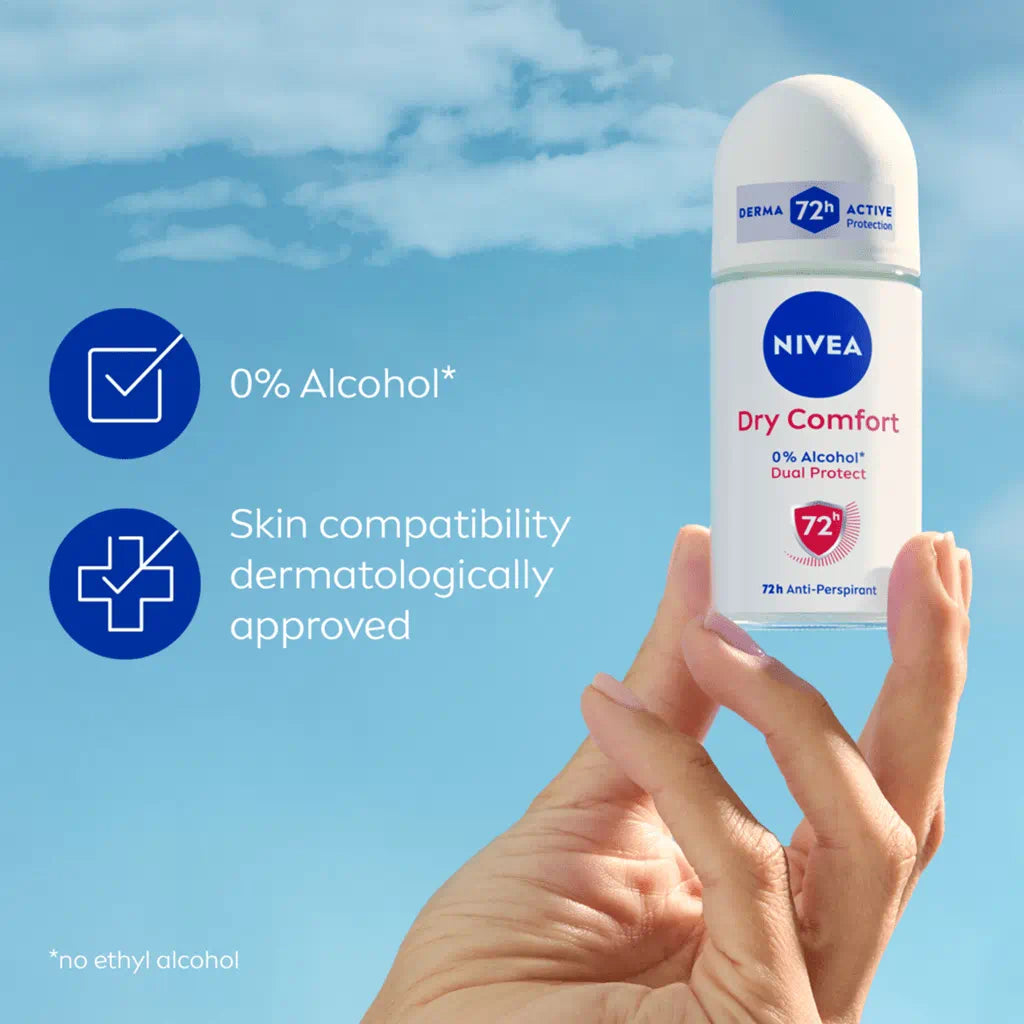 NIVEA DRY COMFORT ROLL ON - 50ML