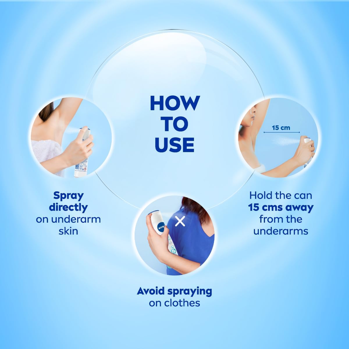 NIVEA FRESH NATURAL ANTIPERSPIRANT DEODORANT SPRAY - 200ML