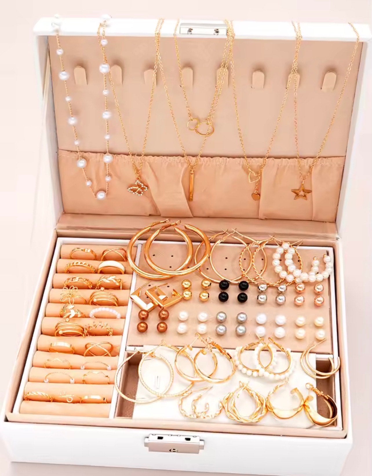 MULTI-LAYERED 86 PIECE JEWELRY GIFT SET FOR HER