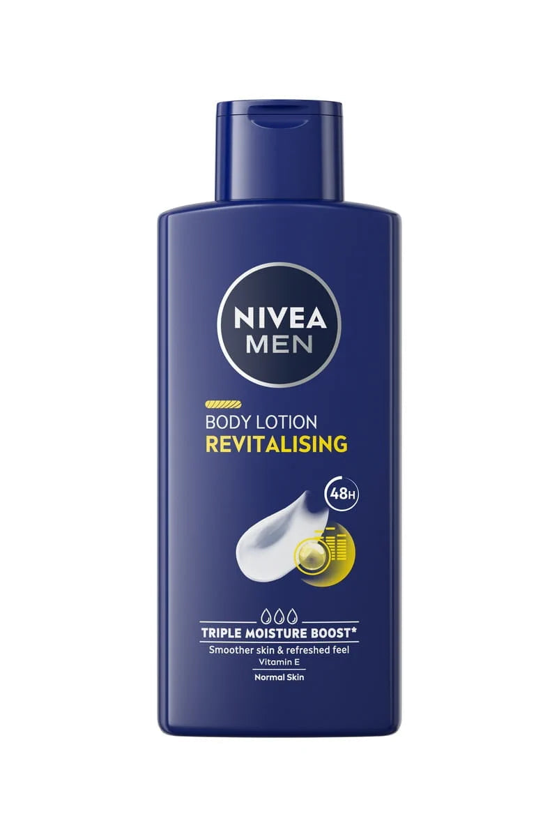 NIVEA MEN REVITALIZING BODY LOTION 72H - 400ML