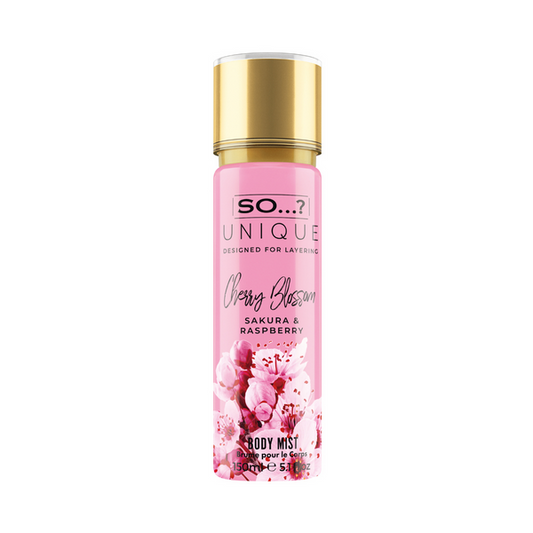 SO...? UNIQUE CHERRY BLOSSOM BODY MIST - 150ML FROM UK