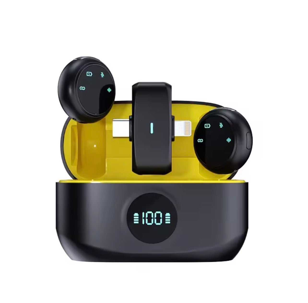 2in1 PROFESSIONAL LAPEL WIRELESS MICROPHONE