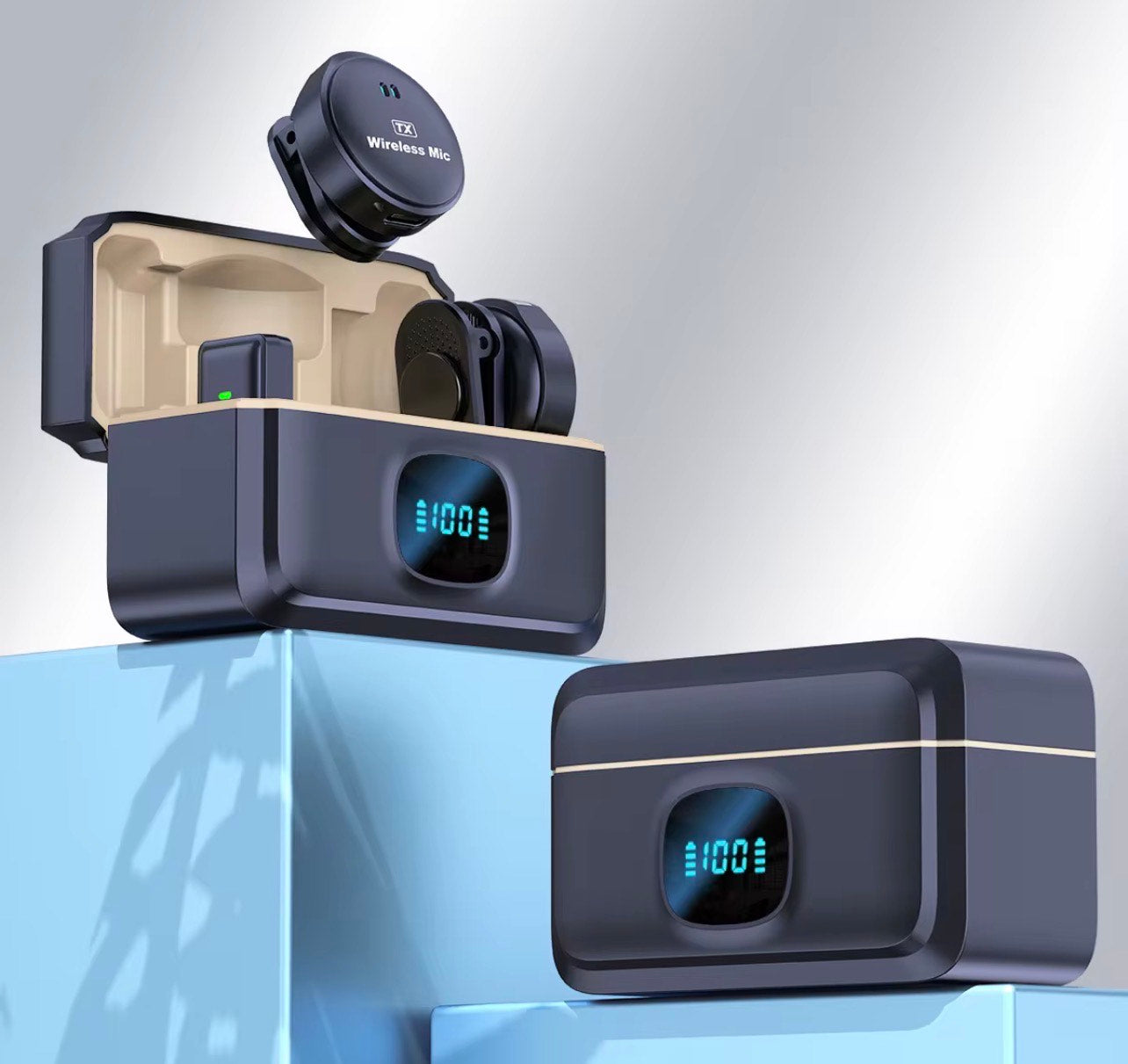 Q8 WIRELESS LAPEL MICROPHONE WITH TYPE C CONNECTOR