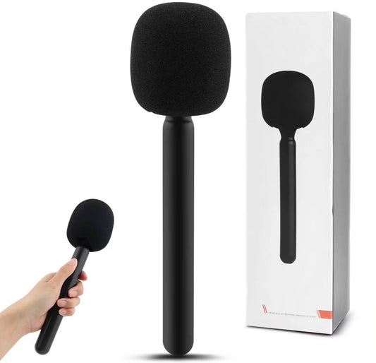 WIRELESS OMNIDIRECTIONAL MICROPHONE STAND STICK WITH TYPE C CONNECTOR FOR INTERVIEWS, CONFERENCES & STUDIOS