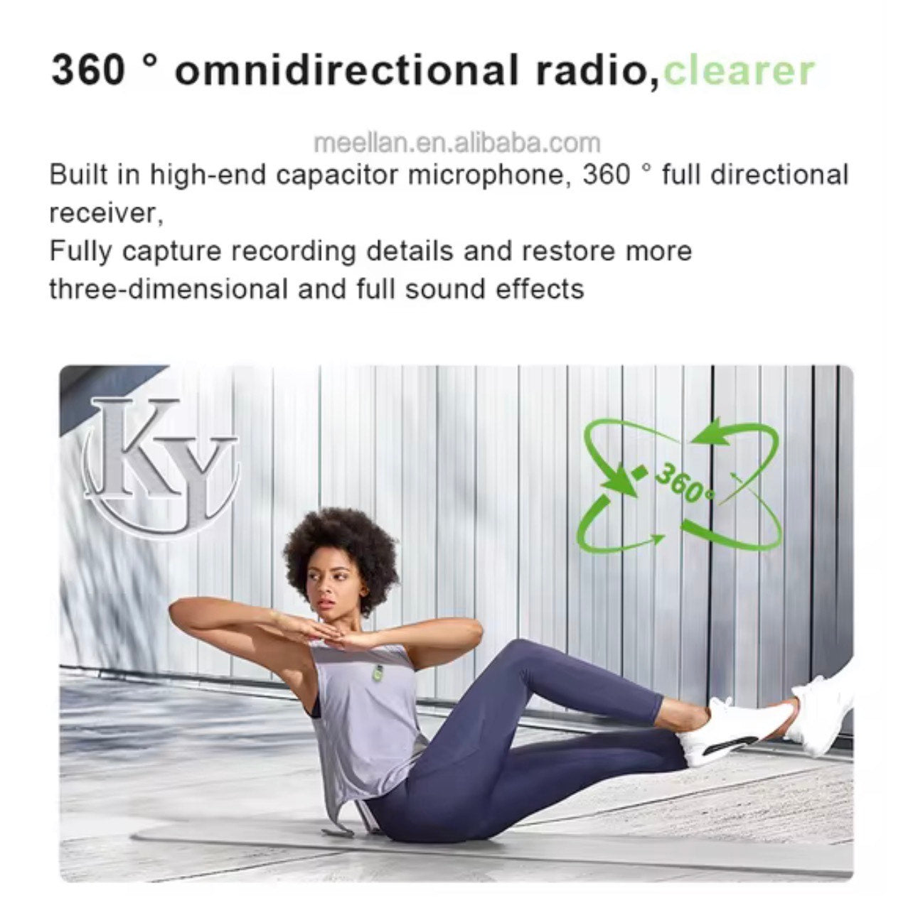 QY88 LATEST AI NOISE REDUCTION LAPEL MICROPHONE WITH 2 RECEIVERS, 2 MICS & CHARGING CASE