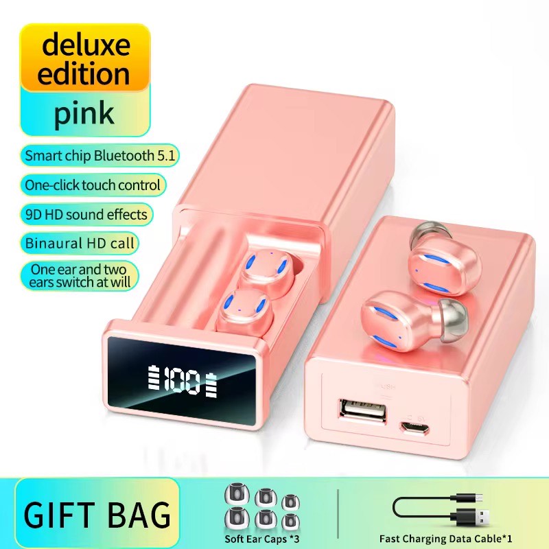 A22 WIRELESS SPORTS & GAMING EARBUDS (TWS, LED, AMP, STEREO) FOR MOBILE DEVICES