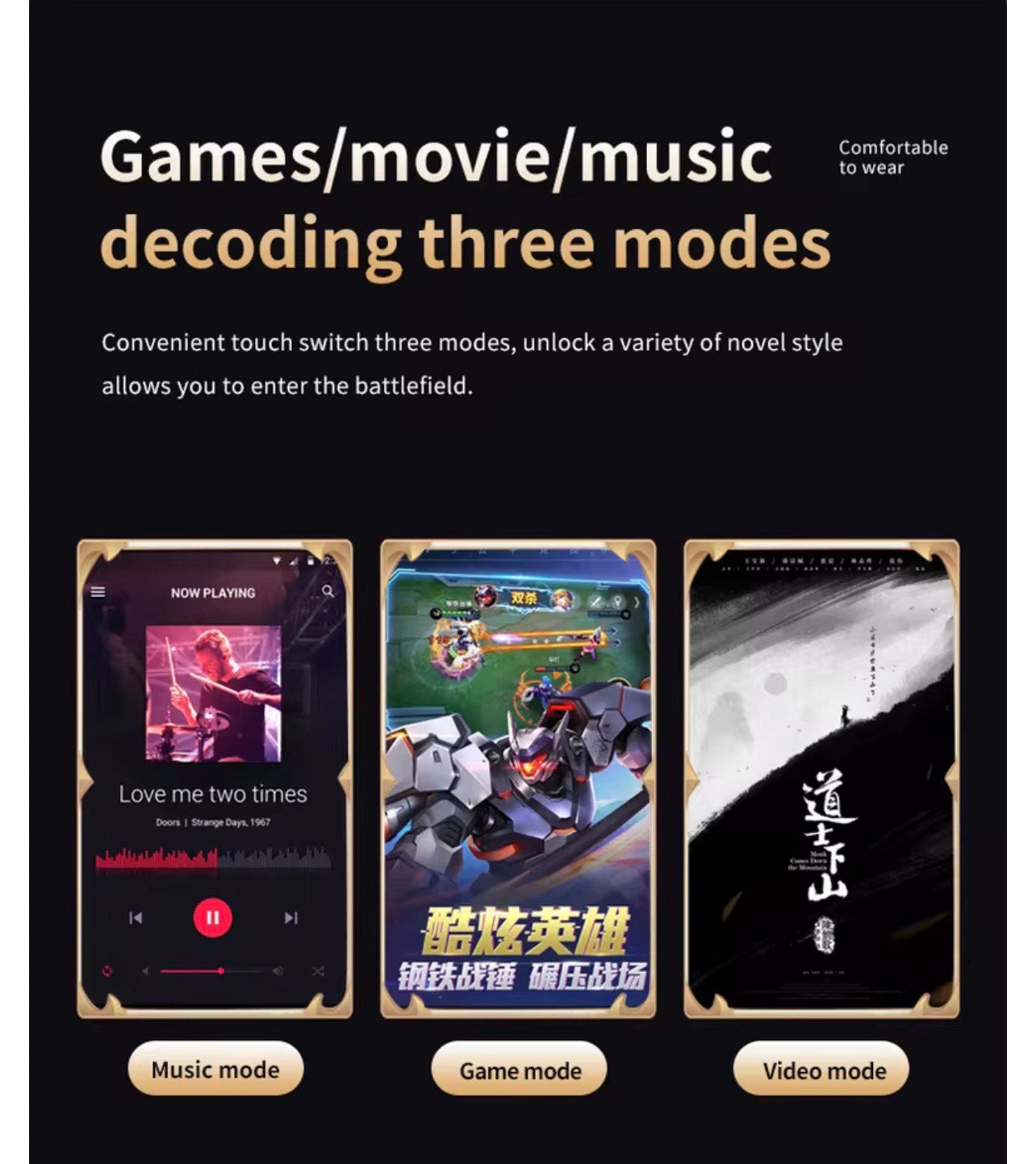 YD03 WIRELESS BLUETOOTH HD MIRROR SCREEN LED DISPLAY 9D STEREO WATER PROOF EARBUDS