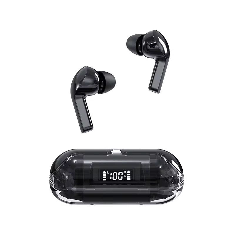 TM20 TWS IN EAR HIFI SPORTS & GAMING BLUETOOTH EARBUDS (Noise Cancellation, Transparent, LED & Battery Indicator, IPX-6)