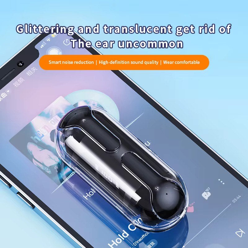 TM20 TWS IN EAR HIFI SPORTS & GAMING BLUETOOTH EARBUDS (Noise Cancellation, Transparent, LED & Battery Indicator, IPX-6)
