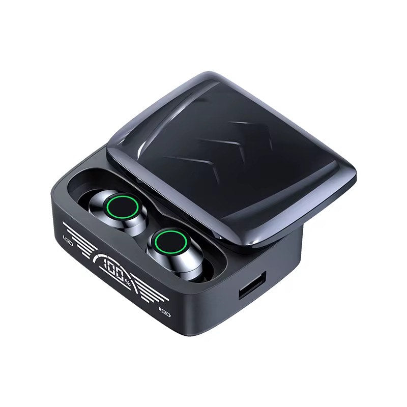 BQ30 MINI WIRELESS TWS EARPHONES HI-FI STEREO IPX-6 WATERPROOF LED FOR LATENCY SPORTS & GAMING