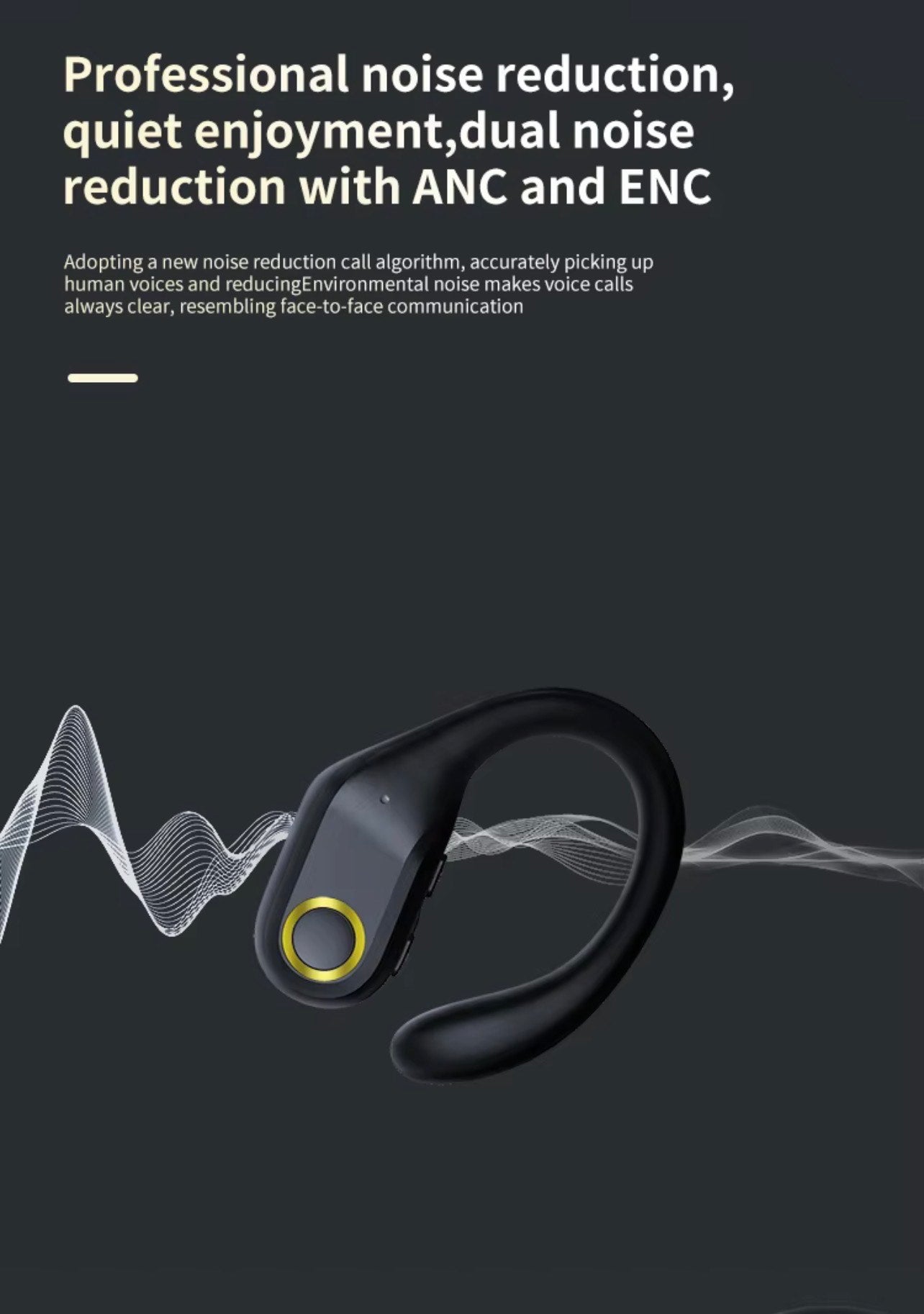 J10 TWS EARPHONES (ANC, ENC JL Chip, Hi-Fi, IPX5 Waterproof & Touch Control)