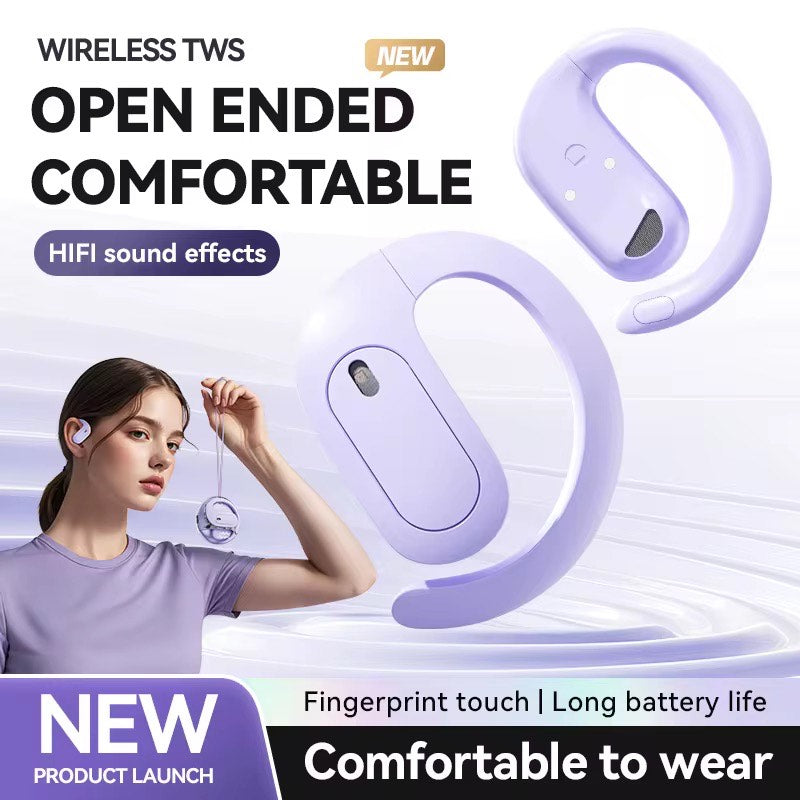M112 OPEN EAR EARPHONES ENC, TWS BLUETOOTH 5.4 FOR TRUE SOUND LOVERS