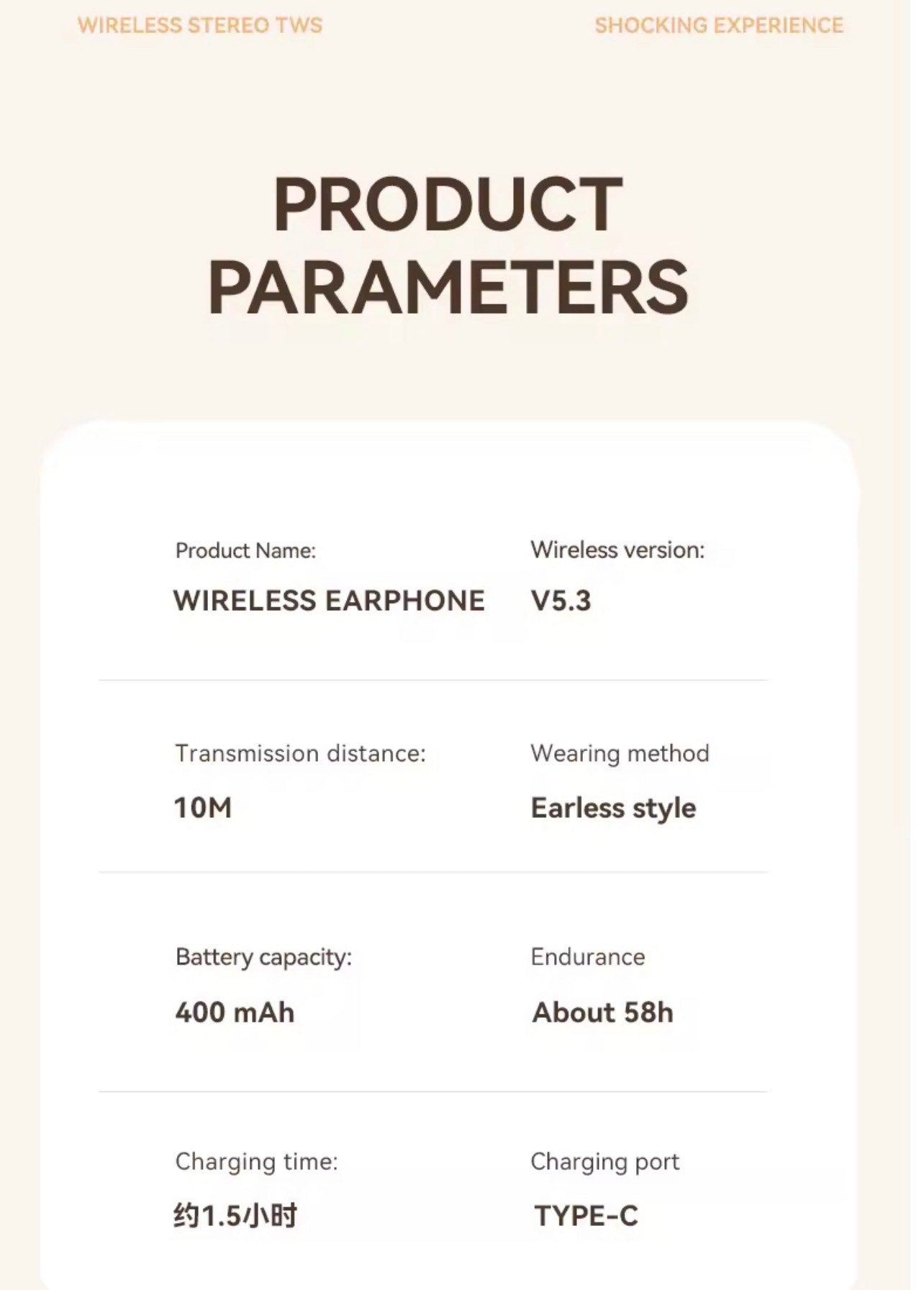 M62 DIGITAL DISPLAY BLUETOOTH EARBUDS (Hi-Fi, Surround Sound)