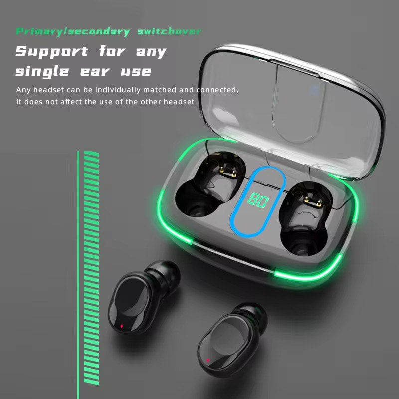 Y90 IN EAR WIRELESS HEAD SET (CHARGING CASE, LED DISPLAY, TWS)