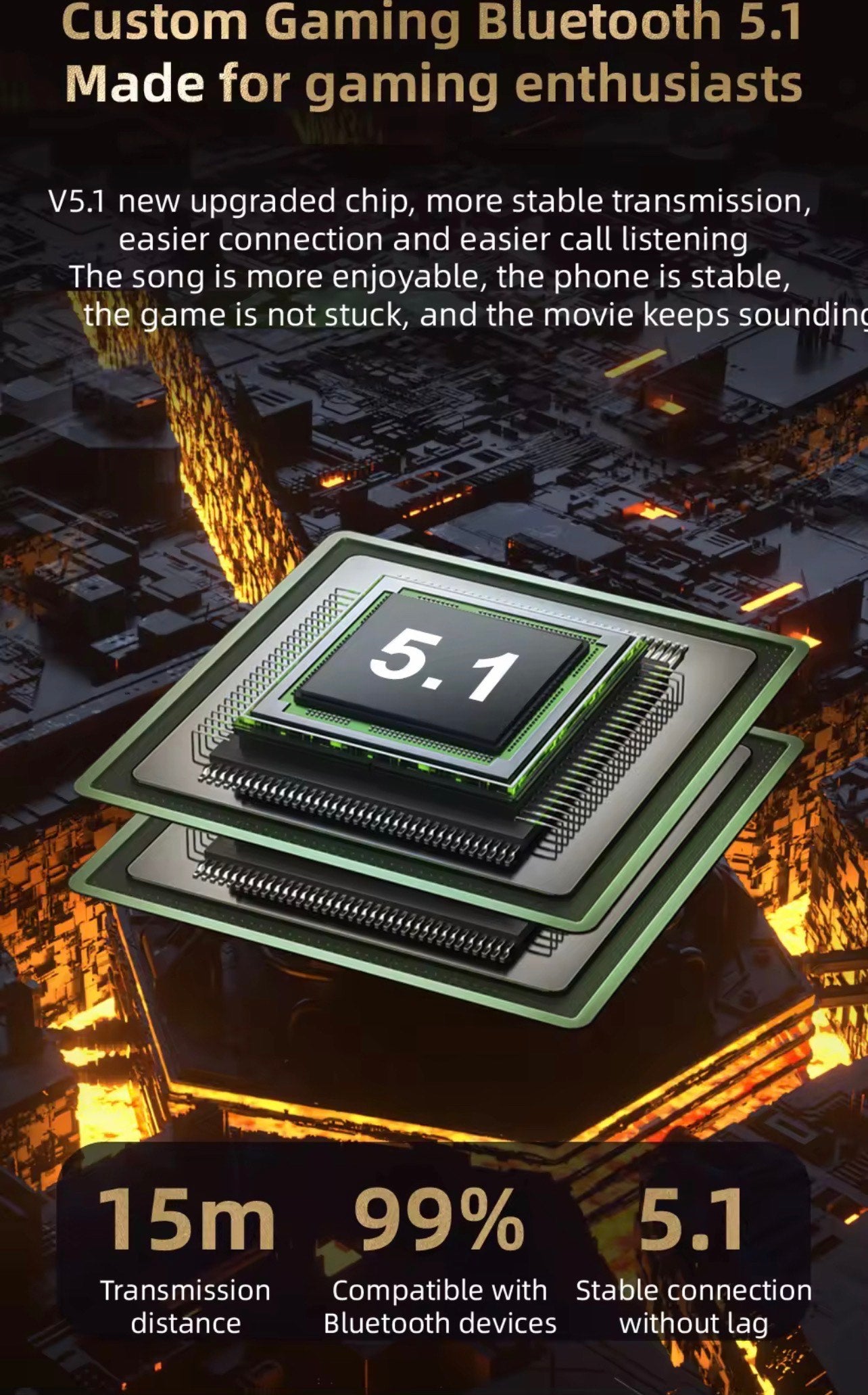 Y90 IN EAR WIRELESS HEAD SET (CHARGING CASE, LED DISPLAY, TWS)