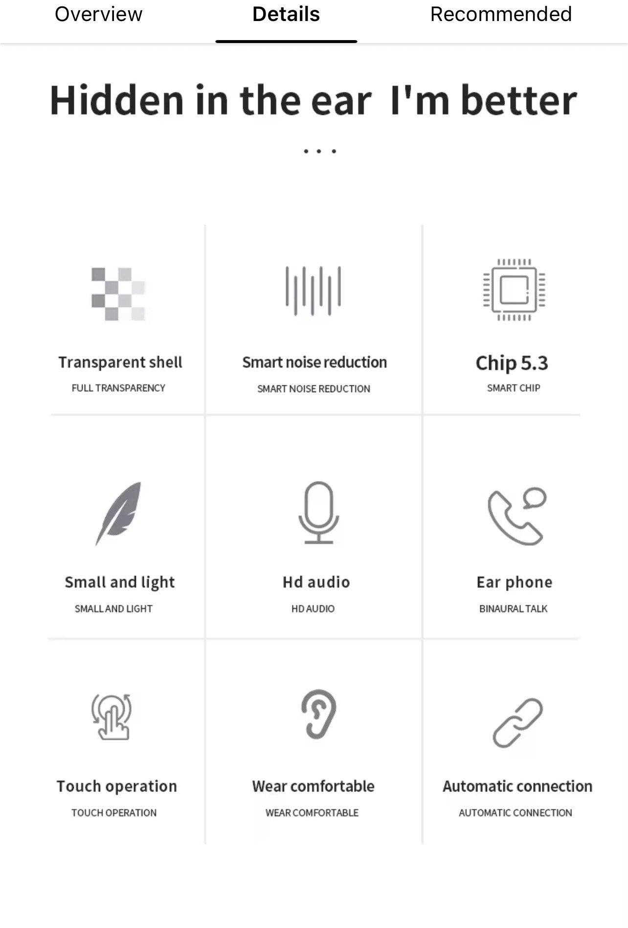 TM40 BT EARBUDS (ANC, TWS, WATERPROOF & CHARGING CASE)