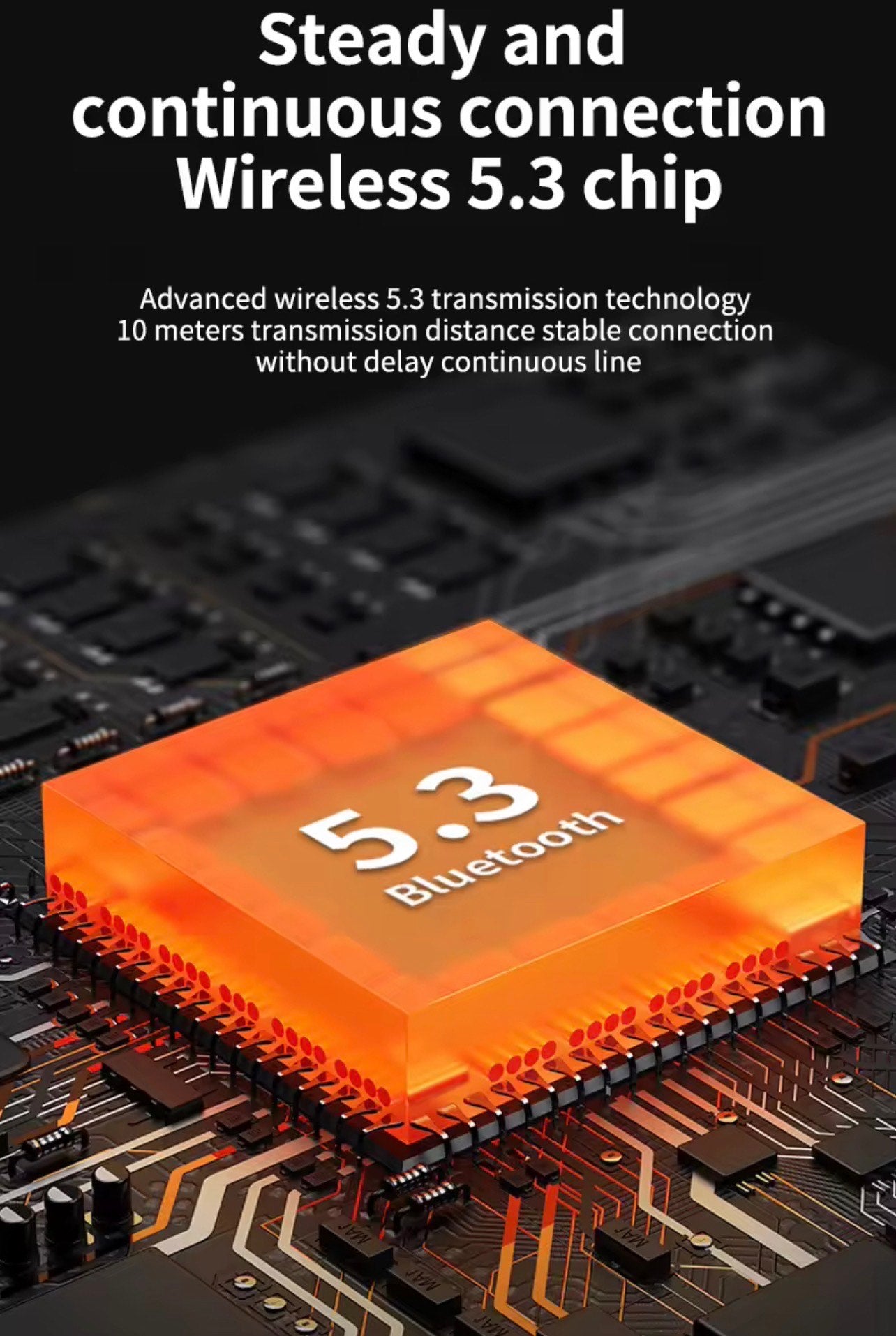 TM40 BT EARBUDS (ANC, TWS, WATERPROOF & CHARGING CASE)