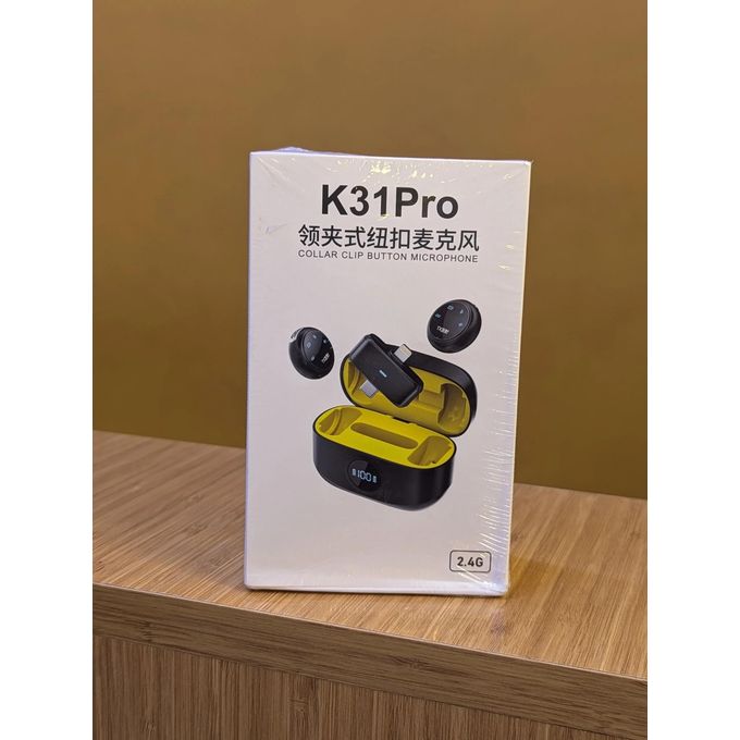 K31 PRO WIRELESS LAVALIER MICROPHONE - 2.4GHz