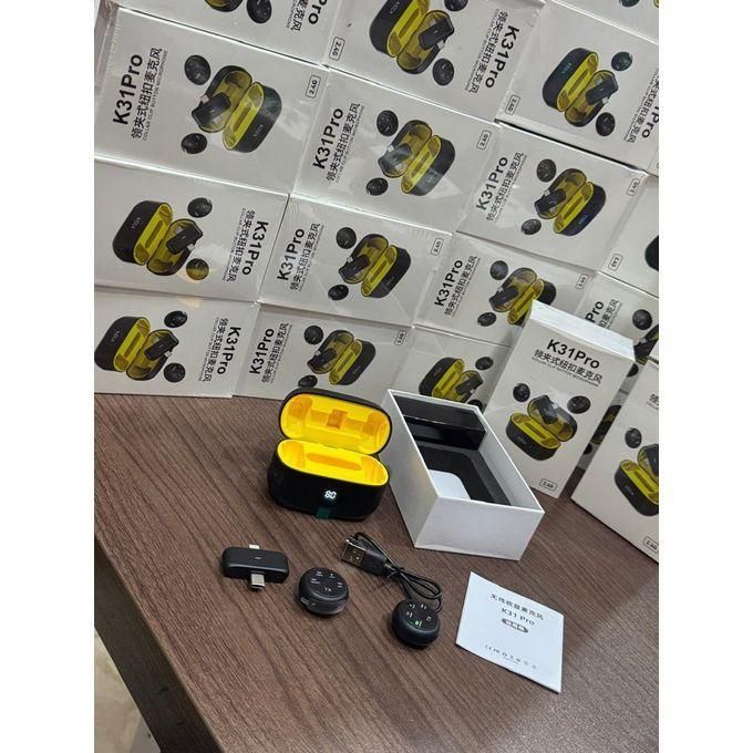 K31 PRO WIRELESS LAVALIER MICROPHONE - 2.4GHz