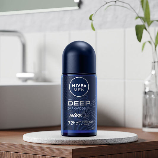NIVEA MEN DEEP DARKWOOD MAXXTECH ROLL-ON (50ML)