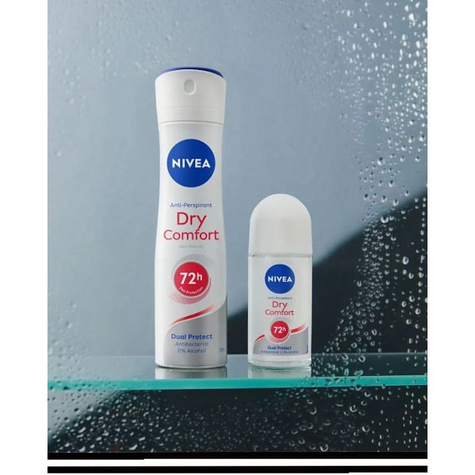NIVEA DRY COMFORT ANTIPERSPIRANT DEODORANT SPRAY - 200ML
