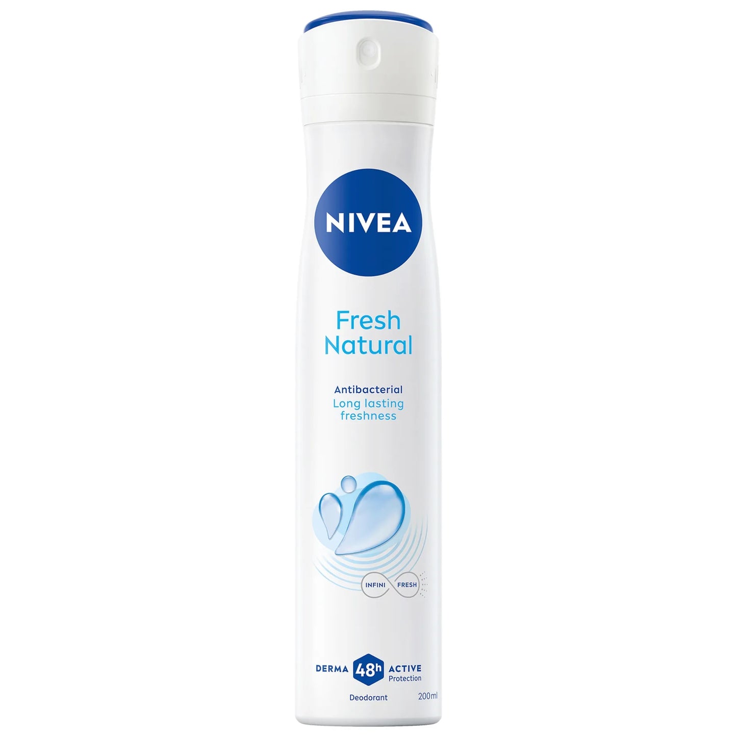 NIVEA FRESH NATURAL ANTIPERSPIRANT DEODORANT SPRAY - 200ML